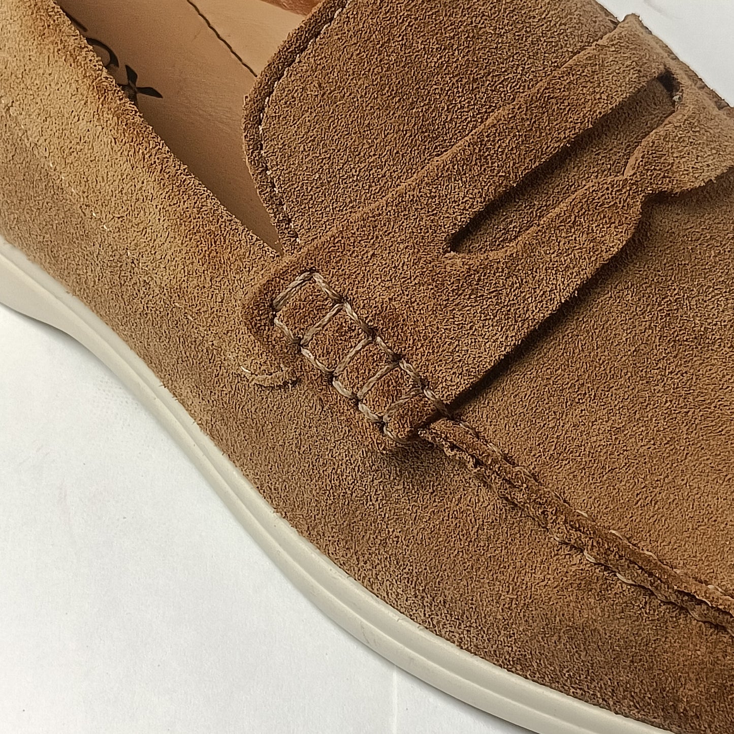 TAN SUEDE LEATHER (BOAT)