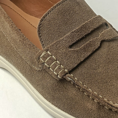 COFFEE BROWN SUEDE LEATHER (BOAT)